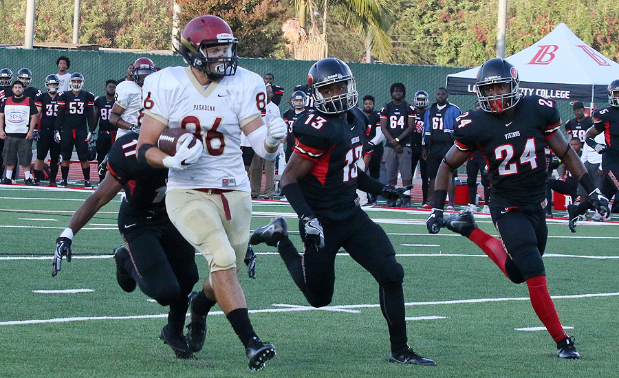 Rocky Start For Football In 41-14 Loss To State No. 2 LBCC