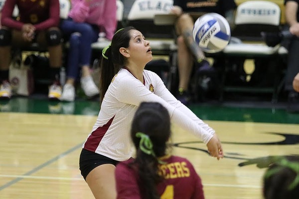 Lancer Pamela Galvan was named South Coast Conference Libero of the Year.