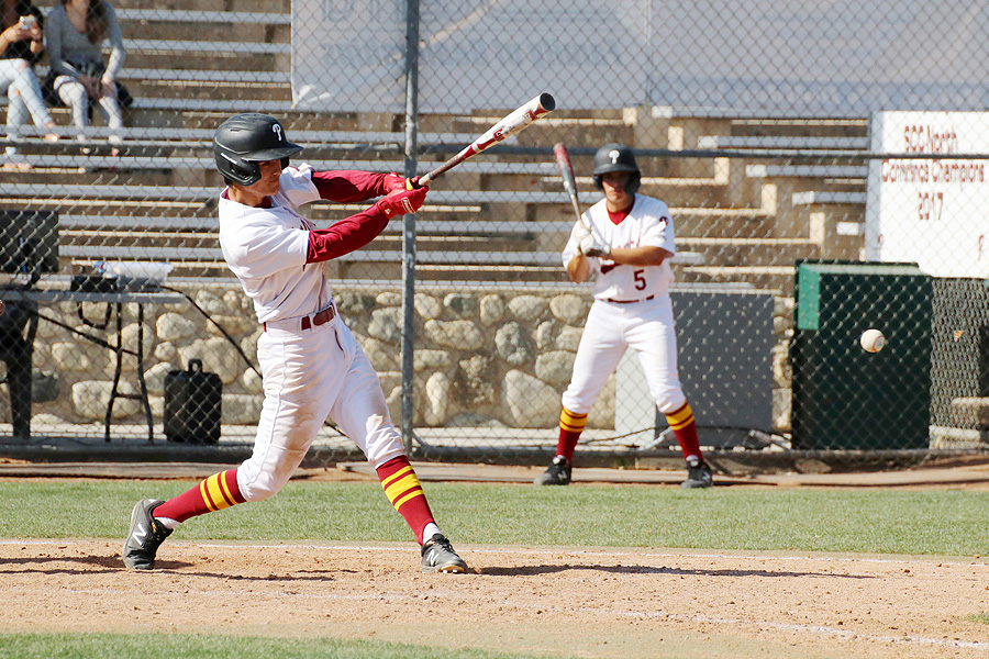 Shane Ogata has the distinction of playing on both the 2017 and 2019 South Coast Conference champion Lancers baseball teams.