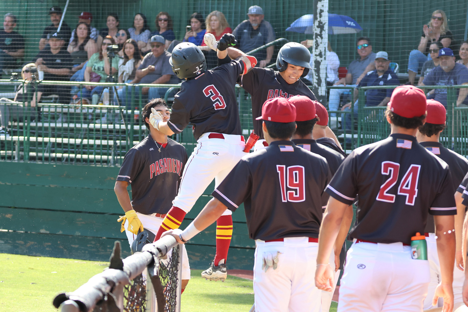 PCC baseball wins another SCC series (photo by Richard Quinton).