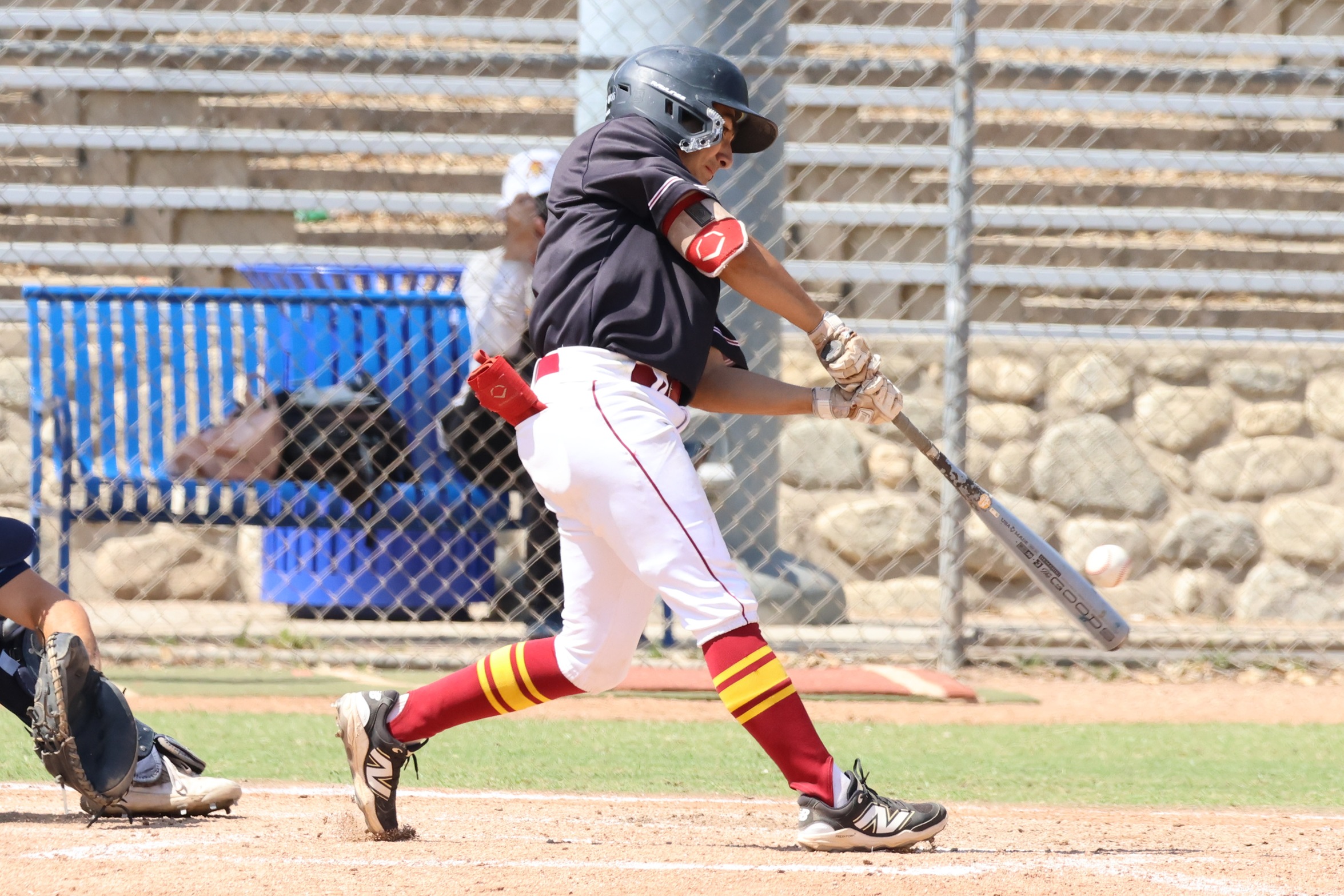 Bryan Richman is on a 25-game hit streak for Lancers (photo by Richard Quinton).