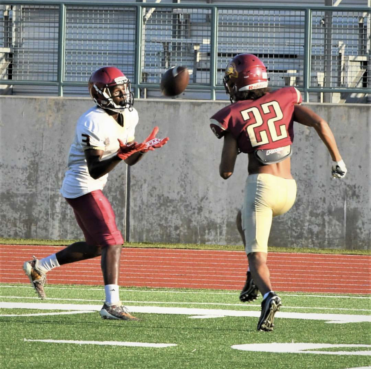 Jabari Kindle is one of the team's top incoming freshmen at wide receiver for the 2019 Lancers, photo courtesy of Chris Cordova.