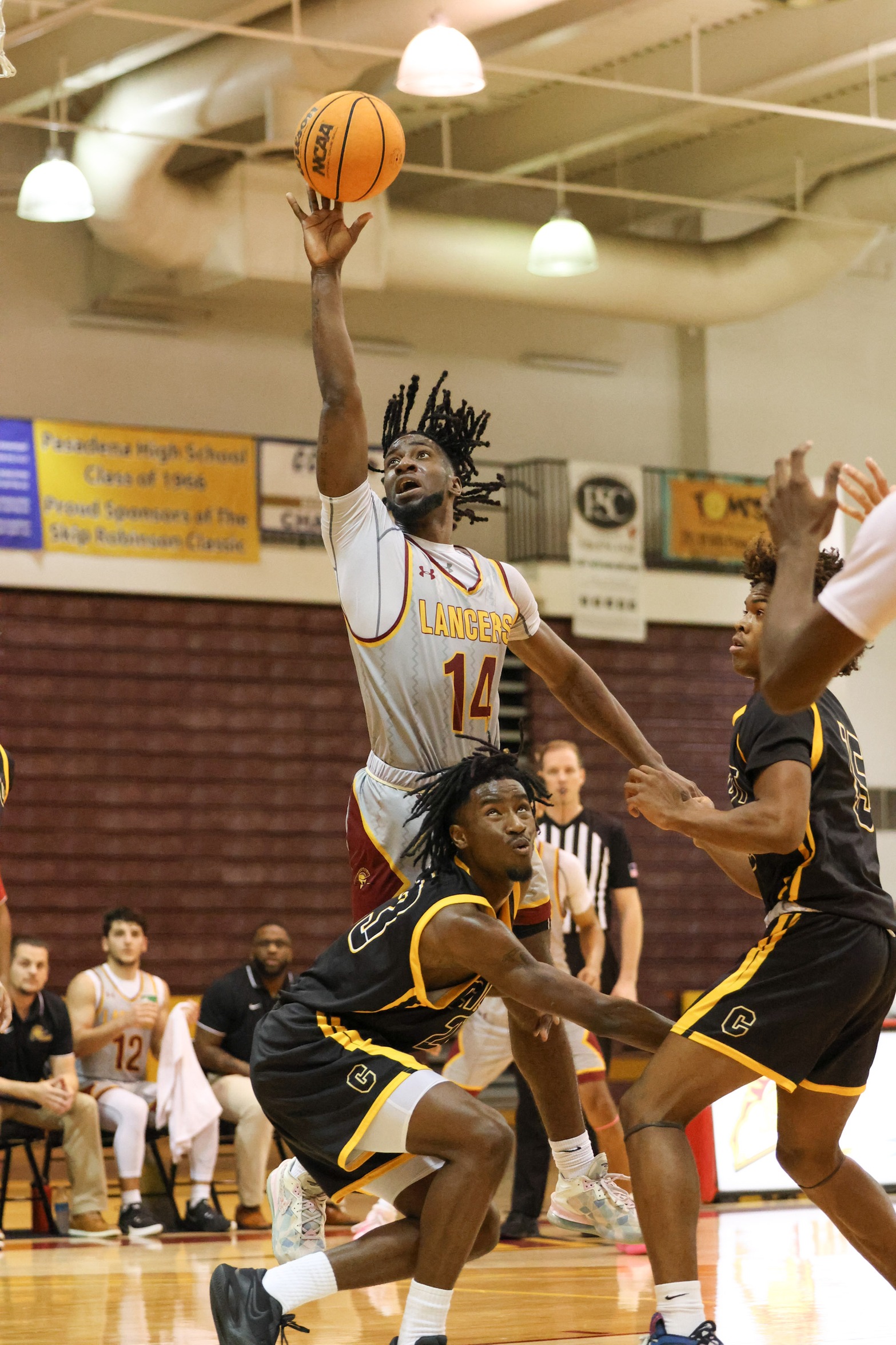 Deen Abdur-Rahmann helped PCC to second place at the SRJC tourney (photo by Richard Quinton).