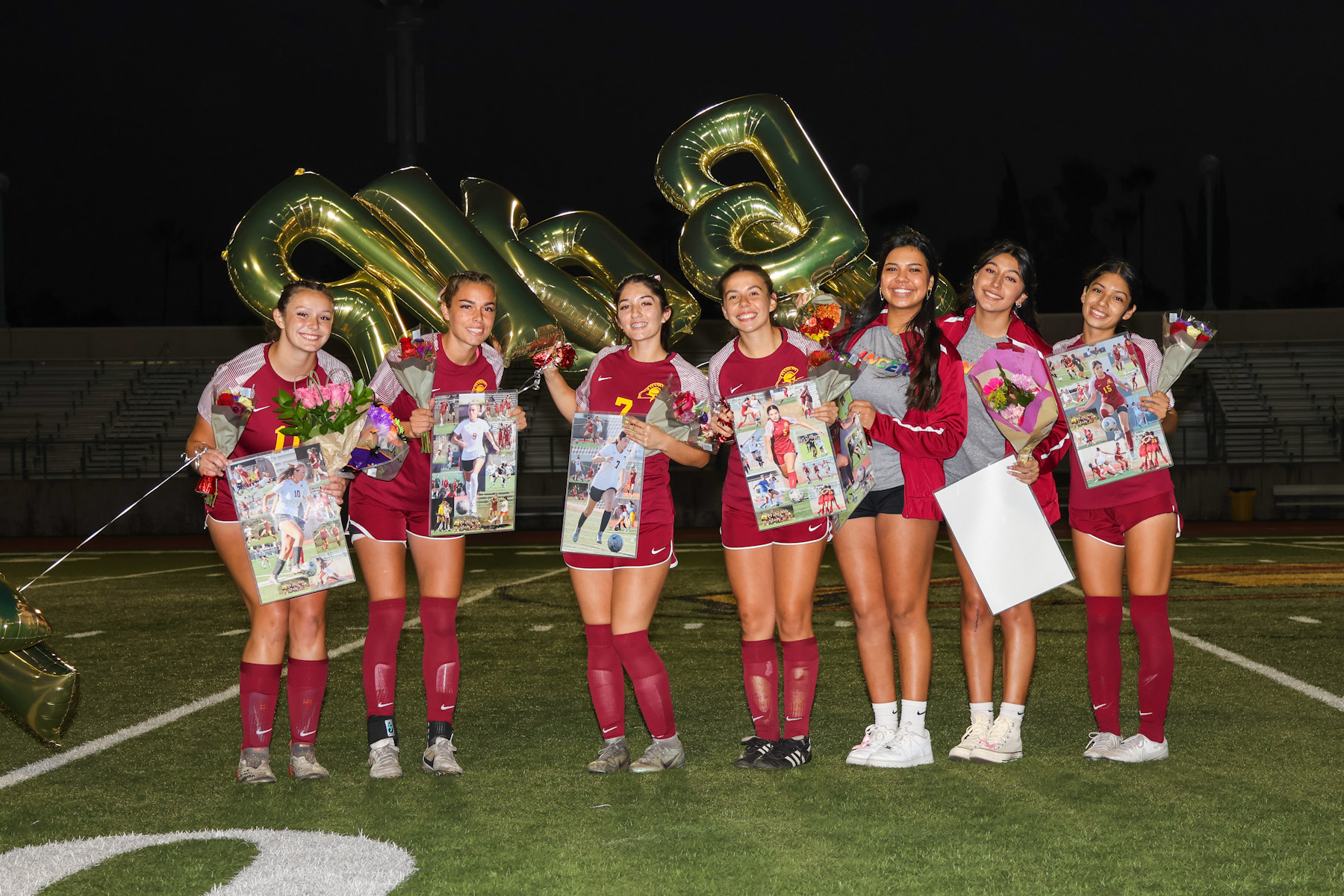 PCC's sophomores are honored here in a Friday night ceremony on Oct. 27 (photo by Richard Quinton).