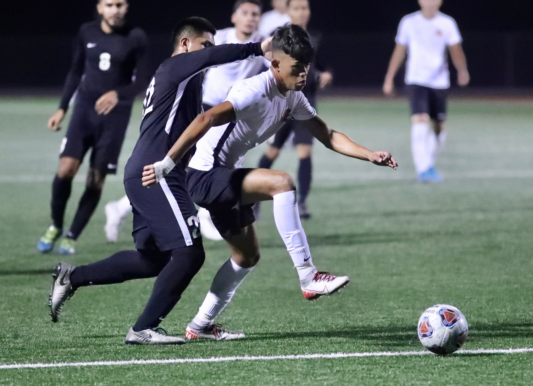 Mario Urbina, the team's leading scorer and an All-SCC 2nd Team selection in 2019, is back for his sophomore season on the PCC men's soccer team in 2021.