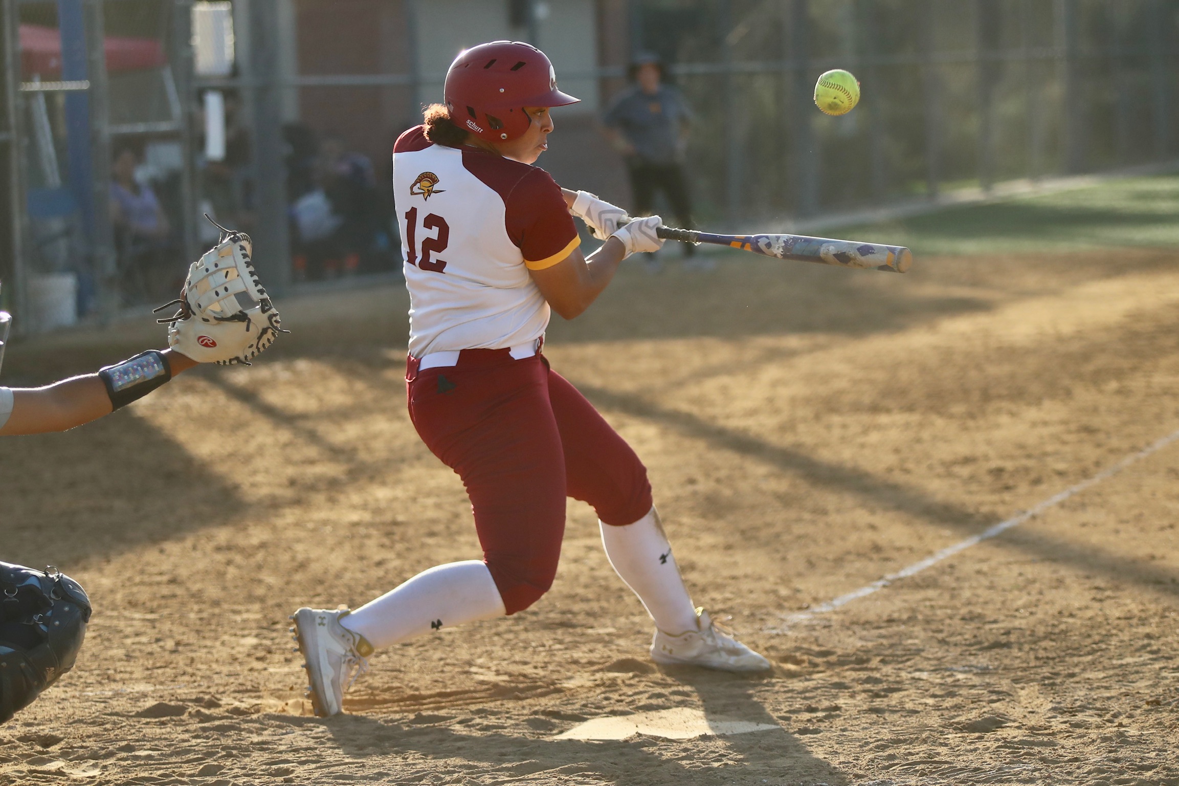 PCC's Jaimie Harris slugged 2 HRs on Wednesday.